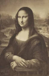 Disegno di Millet della Gioconda, 1854-55