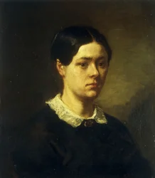 Ritratto di Madame J.F. Millet, c.1844