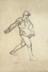 Studio per "Il seminatore"