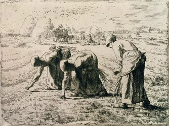 Le spigolatrici, 1855