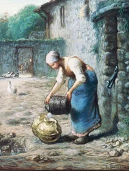 La donna al pozzo, c.1866