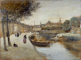 Un canale a Quimperle