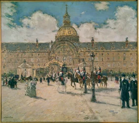 Hotel des Invalides, Parigi (dipinto su tela)