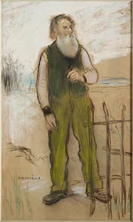Uomo alla Periferia della Città, c.1885