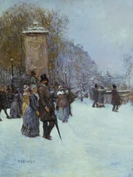 La passeggiata a Parigi