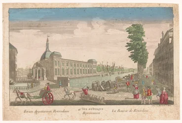 Veduta della Borsa di Rotterdam