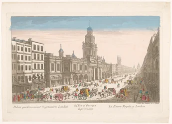 Vista della Royal Exchange a Londra