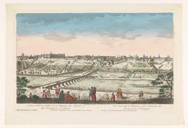 Veduta della città di Madrid