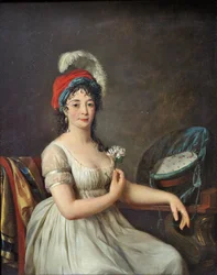 Marie-Rose Aimée Tassin de Villiers (1793-1865), moglie di Tassin de Moncourt