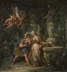 Giasone giura affetto eterno a Medea, 1743