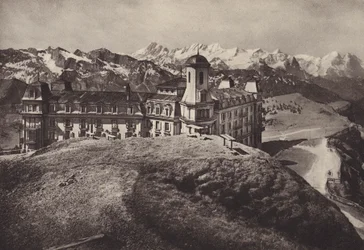 Hotel Rigi Kulm, vista sulle Alpi Bernesi