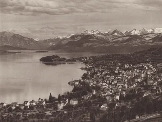 Svizzera: Il Lago di Zurigo, Horgen, l