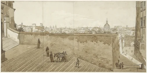 Veduta di Roma dal Campidoglio