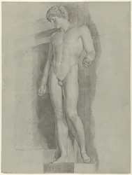 Studio della statua chiamata Albani Antinous
