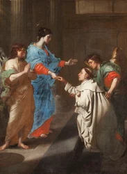 Il Fidanzamento Mistico del Beato Hermann Joseph con la Vergine Maria
