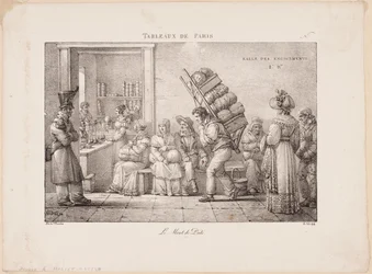 Quadri di Parigi. Il monte di pietà.