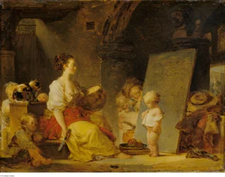 Fragonard - Dite per favore, 1780 ca.