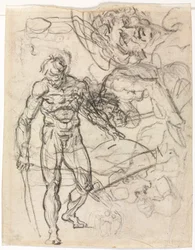 Studi di figure (verso)