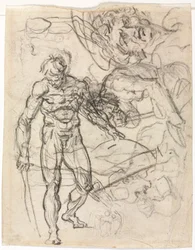 Studi di figure verso, c. 1761