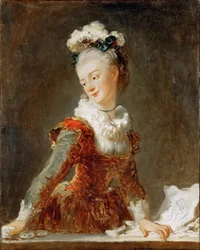 Ritratto della ballerina Marie-Madeleine Guimard 1743-1816