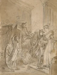 La Partenza in Carrozza, c.1780-89