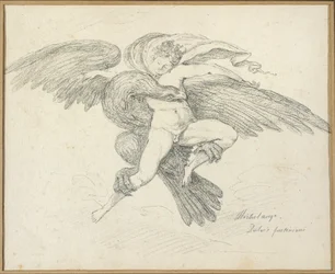 Il ratto di Ganimede, dopo Michelangelo