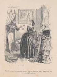 Come il nuovo Atteone, ho sorpreso Diana, non nel suo bagno ma con un mercante nel bagno. ..., 1843
