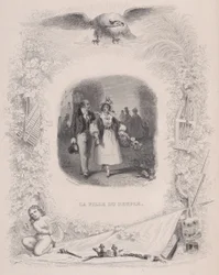 Figlia del Popolo da Le Canzoni di Béranger, 1829