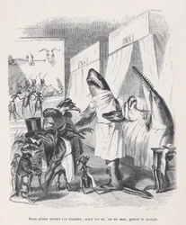 Incideremo i muscoli, segheremo le ossa, in una parola, cureremo i malati da Sc..., ca. 1837-47