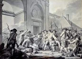 Caso di Nancy: Il 31 agosto 1790, il marchese de Bouillé (1739-1800) lanciò una repressione contro i soldati della guarnigione di Nancy, in ribellione contro i loro ufficiali