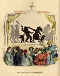 Il teatro delle ombre di Berlino, anni 1840