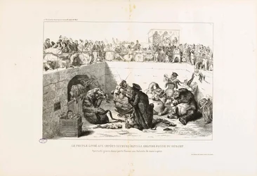 Il popolo consegnato alle tasse dei vampiri. Da La Caricature, 1833