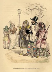 Libertà di abbigliamento delle donne, 1840