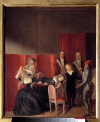 Luigi XVII fu separato da sua madre Maria Antonietta il 3 luglio 1793 nella prigione del Tempio