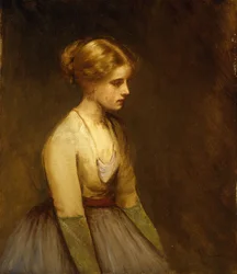 Studio di una bellezza bionda