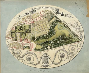 Piano della Tenuta di Montreuil di Madame Elisabeth, 1788