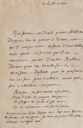 Corrispondenza tra Jean-Jacques Rousseau e Louise Dupin (1754 circa) (A05)