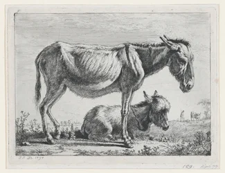 Jenny con il suo puledro, 1797