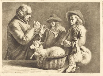 Suonatore di oboe