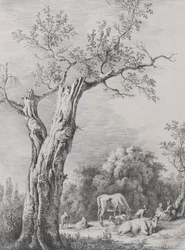Primavera, dopo un disegno completato a Saint-Chamond