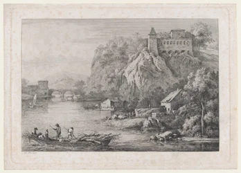 Veduta del Convento dei Carmelitani Scalzi a Lione, 1807