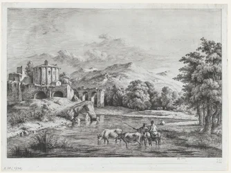 Veduta del Tempio di Vesta, 1774
