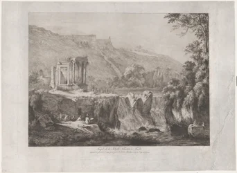 Veduta del Tempio della Sibilla Tiburtina