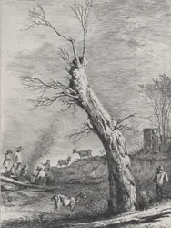 Inverno, dopo un disegno completato a Saint-Chamond