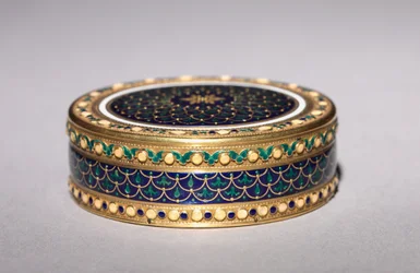 Scatola rotonda, 1779-80