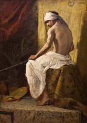 Arabe asis, senza data. (Olio su tela)