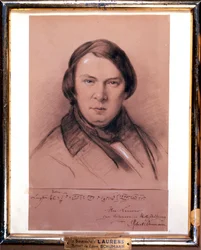 Robert Schumann, compositore tedesco, metà del XIX secolo