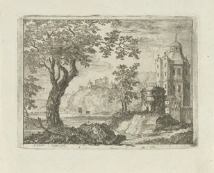 Torre in un paesaggio