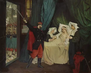 Scena durante la guerra del 1870