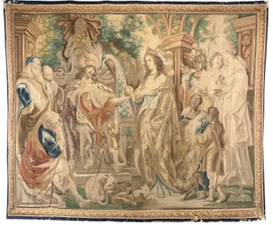 Arazzo di Bruxelles da un set di sei